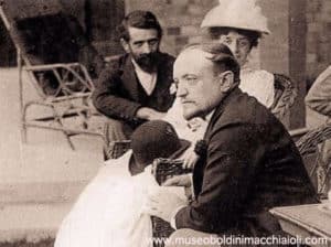 Giovanni Boldini con Alice e Paul Cesar Helleu nel 1898, archivio privato
