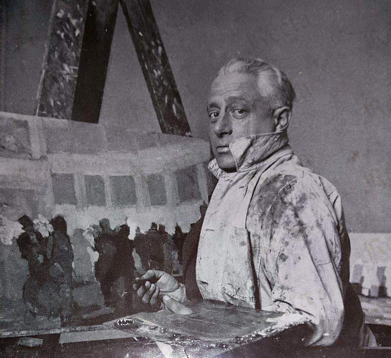 Renato Natali, Il pittore del teatro cittadino